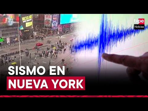 Estados Unidos: reportan sismo de magnitud 4.8 en Nueva York