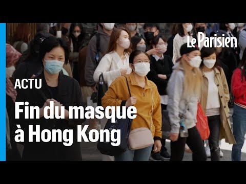 Hong Kong annonce la fin du port du masque après 1 000 jours d’obligation