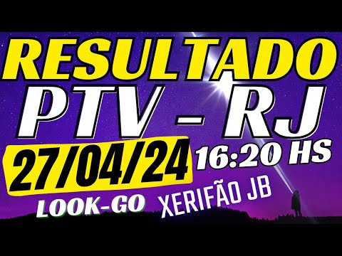 Resultado do jogo do bicho ao vivo - PTV - Look - 16:20 27-04-24