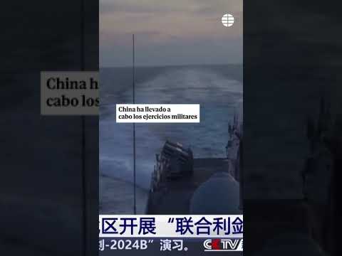 El ejército chino rodea Taiwan en un nuevo gran simulacro de invasión