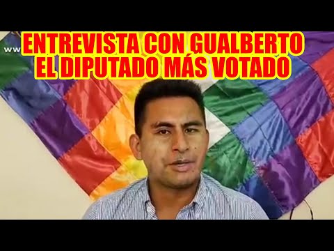ENTREVISTA CON GUALBERTO ARIZPE EL DIPUTADO MÁS VOTADO DE LAS ELECIONES EN BOLIVIA