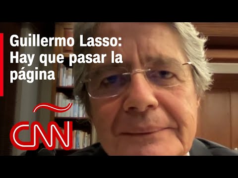 Guillermo Lasso: Hay que pasar la página, estamos en segunda vuelta