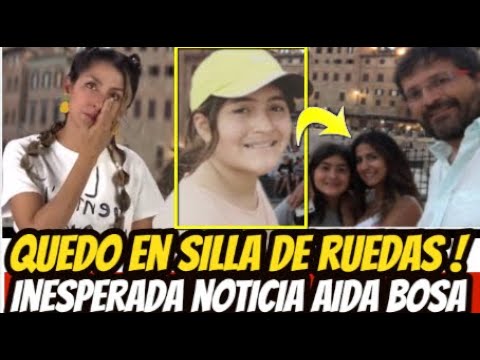 QUEDÓ EN SILLA DE RUEDAS ! ACTORES JULIO CESAR HERRERA Y AIDA BOSSA ¡ INESPERADA NOTICIA !