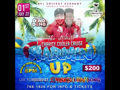 BPL CRICKET ACADEMY PROUDLY PRESENTS THE ULTIMATE CHARITY COOLER CRUISE ON FRIDAY 1ST JULY