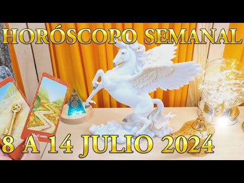 Horóscopo Semanal 8 A 14 Julio 2024 SALUD, DINERO Y AMOR Libra, Capricornio y Piscis Felicidades