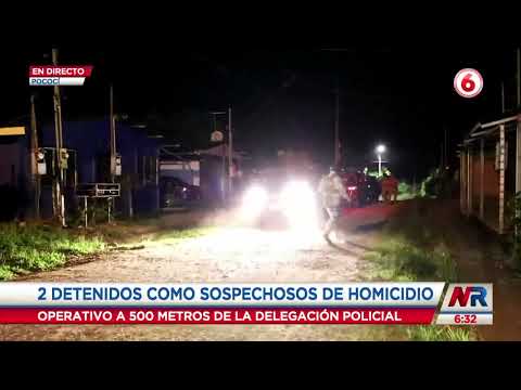 Detienen a dos hombres como sospechosos de homicidio en Pococí