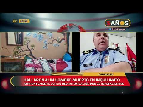 Caaguazú: Hallaron a un hombre muerto en inquilinato