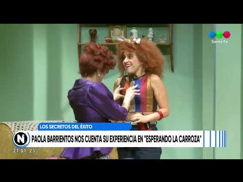 Paola Barrientos cuenta su experiencia en Esperando la carroza