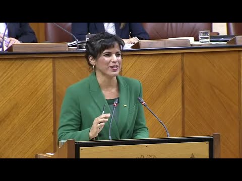 Teresa Rodríguez se despide del Parlamento con gratitud por haber estado demasiado cómoda