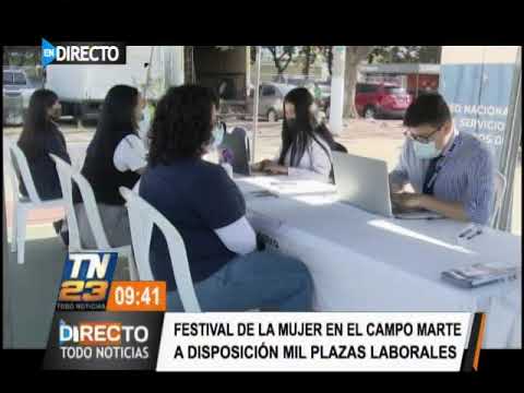 Se realiza Festival de la Mujer en el Campo Marte