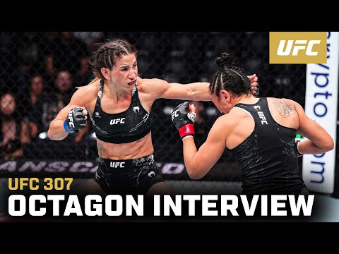 Tecia Pennington Octagon Interview | UFC 307