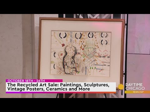 The Recycled Art Sale: Paintings, Sculptures, Vintage Posters, Ceramics and More