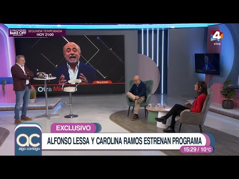 Algo Contigo - Alfonso Lessa y Carolina Ramos antes del debut de Otra Mirada