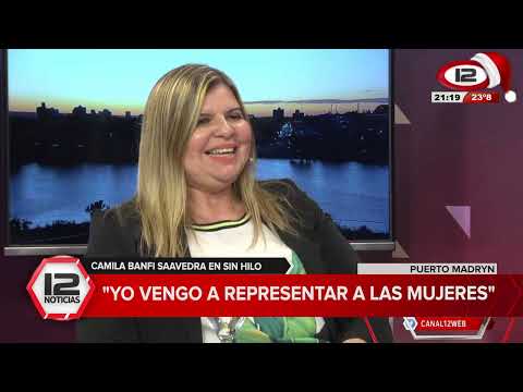 MADRYN | Camila Banfi Saavedra: Yo vengo a representar a las mujeres