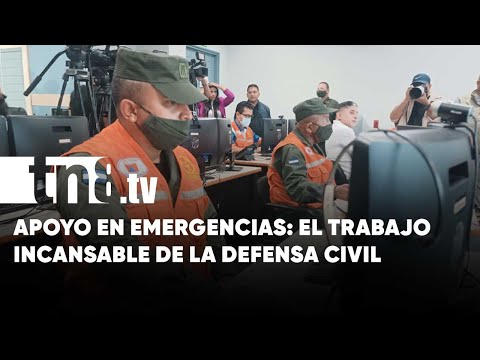 Defensa Civil de Nicaragua presenta informe de apoyos en emergencias