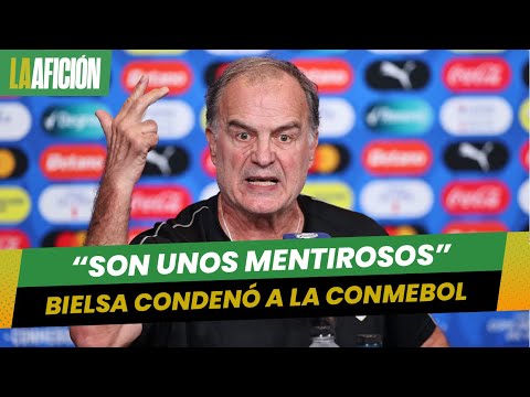 Marcelo Bielsa mostró su enfado con la Conmebol previo a su encuentro con Canadá