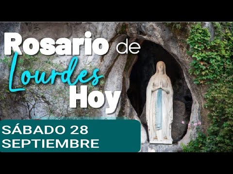 ? ROSARIO DE LOURDES HOY SÁBADO 28 DE SEPTIEMBRE 2024. MISTERIOS GOZOSOS ?