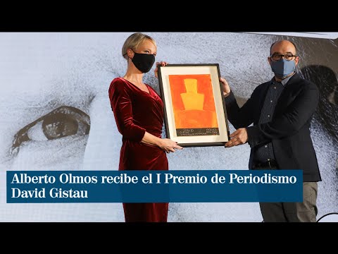 Alberto Olmos recibe el I Premio de Periodismo David Gistau