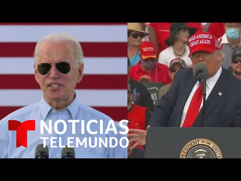 Trump y Biden regresan a Florida, en busca del voto hispano | Noticias Telemundo