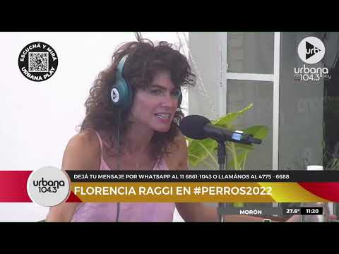 ¡Florencia Raggi pasó por #Perros2022 a presentar 'Noche americana'!