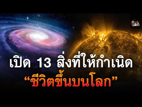 13สิ่งที่ให้กำเนิดชีวิตขึ้นบน