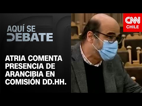 Atria y presencia de Arancibia en comisión DD.HH.: “No es individual, es una decisión de su bancada”