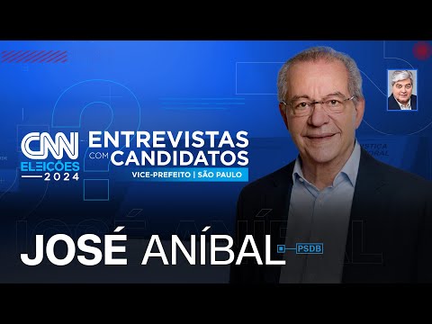 AO VIVO: José Aníbal (PSDB) | CNN Eleições: entrevistas com vices - São Paulo