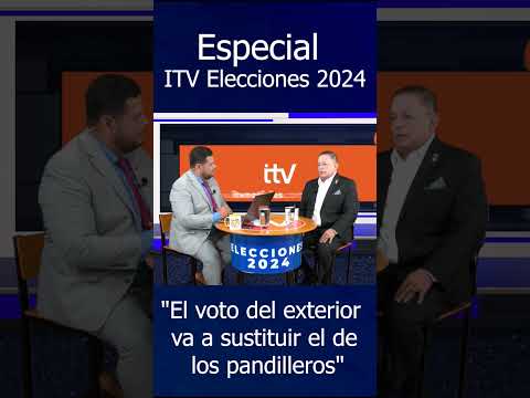 Dr. Eduardo Lopez Rajo durante la el especial ITV Elecciones 2024 con Jilson Rodríguez