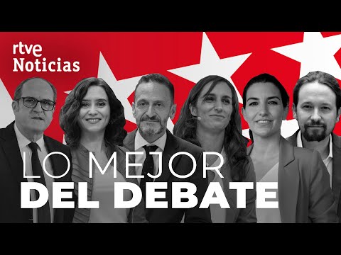 Los MEJORES MOMENTOS DEBATE de las ELECCIONES del 4M en MADRID (#PrimerDebateRTVE?) | RTVE Noticias