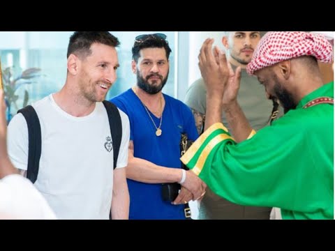 ¿Posible traspaso? Lionel Messi llegó a Arabia Saudita con toda su familia