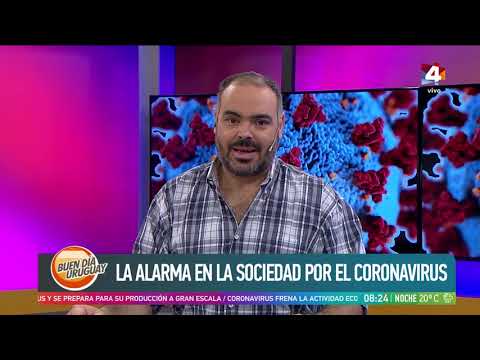 Buen día Uruguay - La alarma en la sociedad por el coronavirus