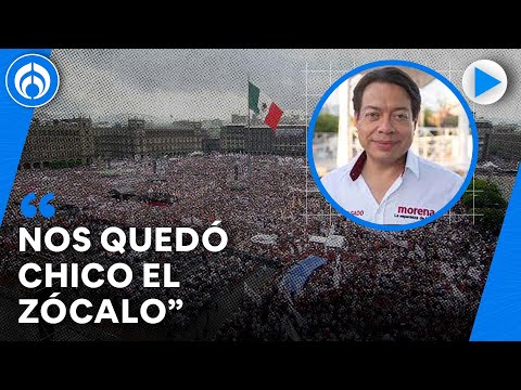 No creo que haya sido la figura de la ministra Piña y no manchó el evento: Mario Delgado