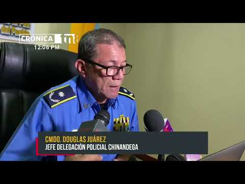 Exitosos operativos policiales ponen a 18 sujetos en prisión de Chinandega - Nicaragua