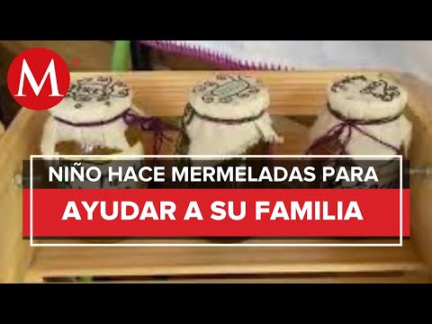 Adolescente elabora mermelada artesanal para ayudar a su familia en medio de la pandemia