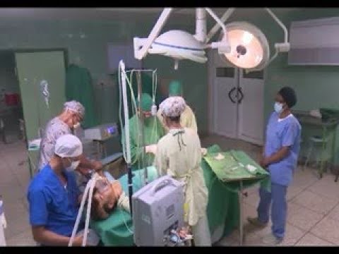 Sesioa evento Anestecien 2024 en Hospital Provincial de Cienfuegos