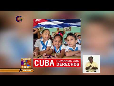 Celebra Cuba Día Internacional de los Derechos Humanos
