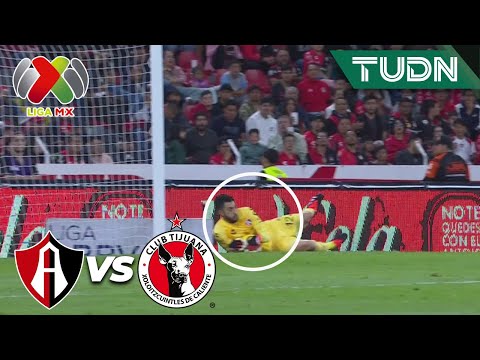 ¡NO SE LE ESCAPA NADA! Atajada de Camilo Vargas | Atlas 0-0 Tijuana | Liga Mx - CL2024 J2 | TUDN