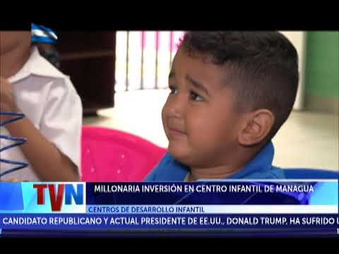 MILLONARIA INVERSIÓN EN CENTRO INFANTIL DE MANAGUA