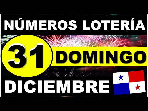 Resultados Sorteo Loteria Domingo 31 de Diciembre 2023 Loteria Nacional de Panama Sorteo Dominical