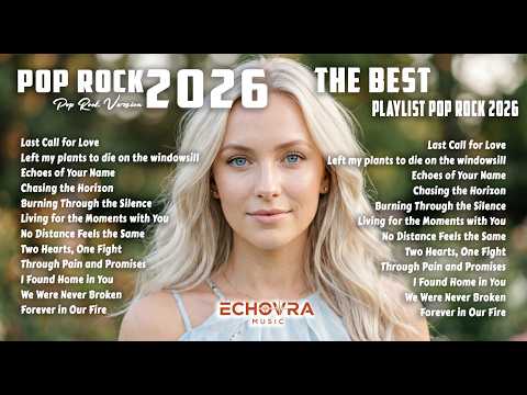 Top Songs Pop Rock ✨ Hot  Pop  Rock Playlist | Echovra Music