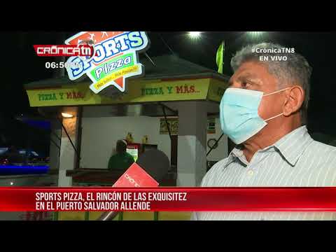 Sports pizza, el rincón de la exquisitez en el puerto salvador allende – Nicaragua