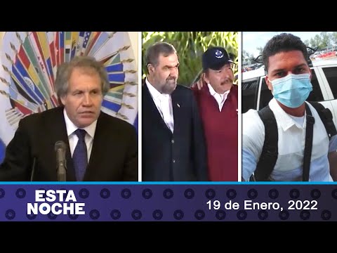 Almagro: Ortega cierra las puertas; OEA condena al terrorista iraní; Erasmo:Nica migrante en twitter