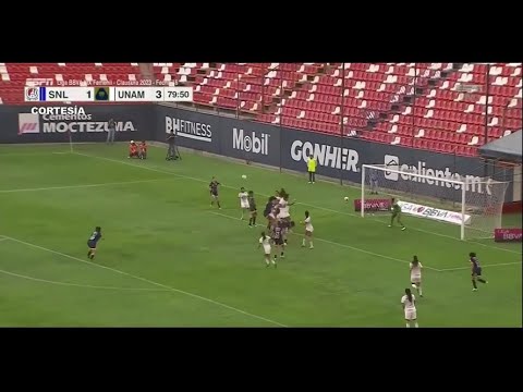 Atlético de San Luis Femenil no pudo con Pumas y cae 3 A 1