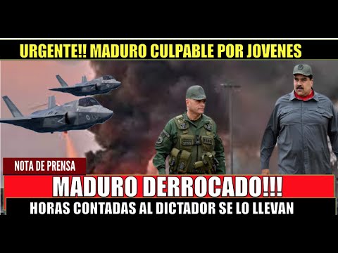 Maduro CULPABLE de lo ocurrido con jo?venes venezolanos en Colombia