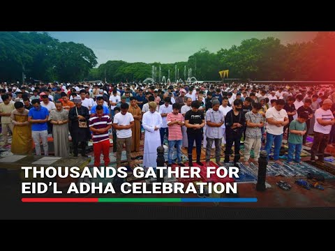 Thousands gather for Eid’l Adha celebration