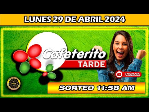 Resultado de EL CAFETERITO TARDE del LUNES 29 de Abril 2024 #cafeteritotarde #cafeteritodia