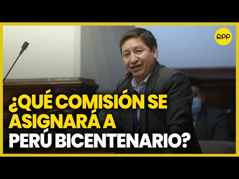 Guido Bellido espera que a su bancada 'Perú Bicentenario' se le asigne la Comisión de Economía