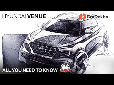 Hyundai Venue (Brezza, Nexon Rival) | Specifications, Features, Expected Price and more! #In2Mins