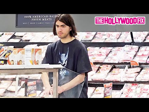 Michael Jackson's Son, Blanket Jackson Goes Grocery Shopping At Gelson's Market In Calabasas, CA