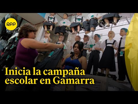 Campaña escolar 2024: En Gamarra podrás vestir a un escolar con 50 soles